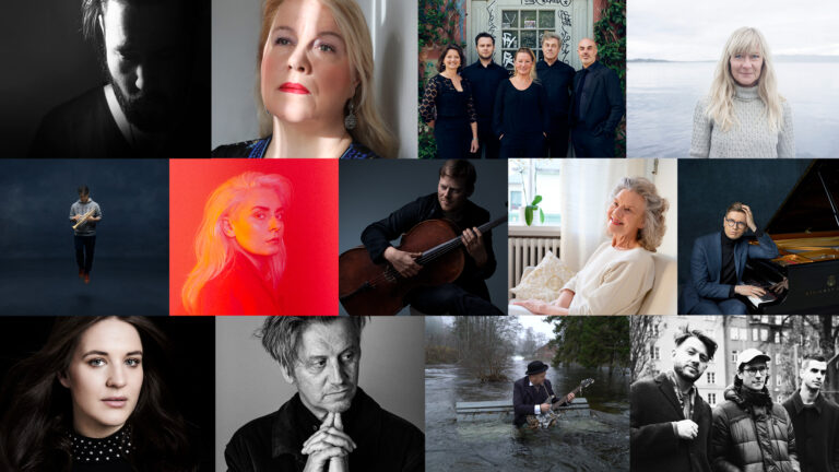 Porträtt av de nominerade till Nordiska rådets musikpris 2021