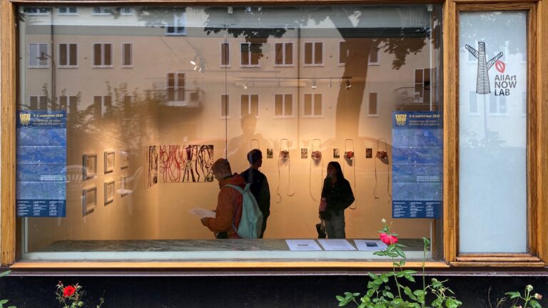 Veiw of gallery from the street