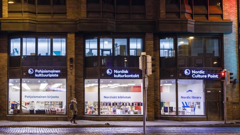 Nordic Culture Point's facade on Kaisaniemenkatu 9.