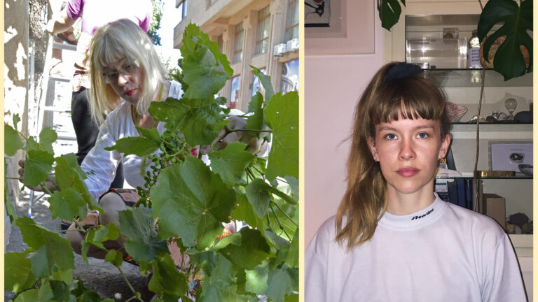 Porträtt av Anna-Lea Kopperi och Ida Brockmann