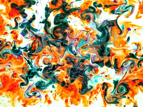 orange, green and white colour