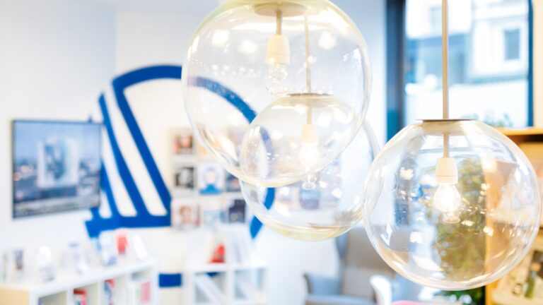 Interiör på Nordisk kulturkontakts bibilotek