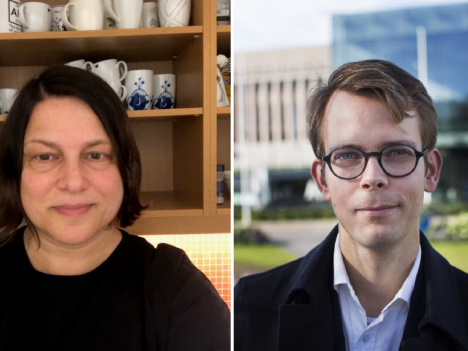 Porträttbild på Constance Ursin och Aleksi Malmberg