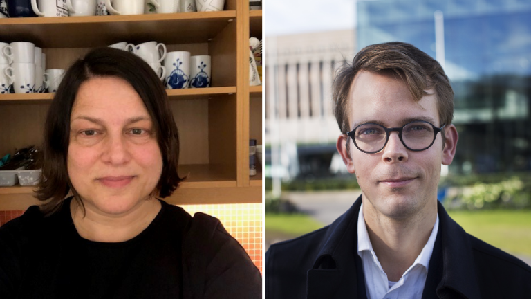 Porträttbild på Constance Ursin och Aleksi Malmberg