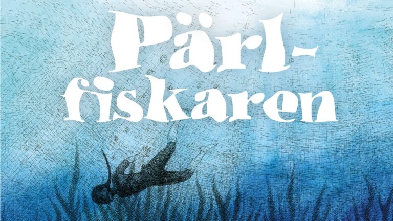 Pärbild till romanen Pärlfiskaren av Karin Erlandsson