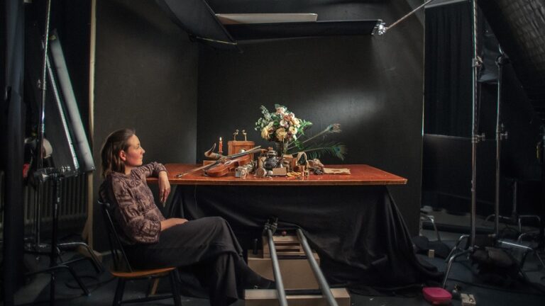 Picture from Elina Talvensaari's film Neiti Aika