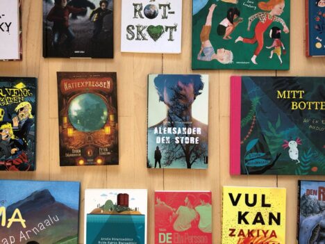 Bilder på omslagen till de böcker som är nominerade till Nordiska rådets barn- och ungdomslitteraturpris 2021