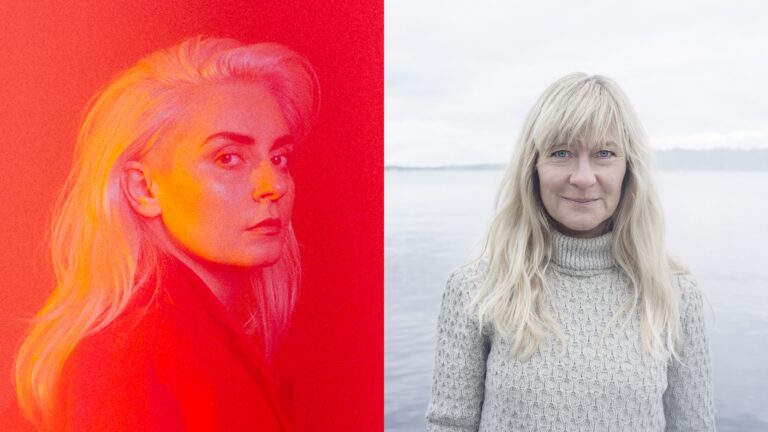Porträttbilder av Eivør och Lena Willemark