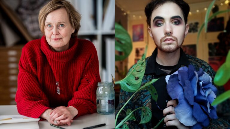 Protraits of Elias Ericson and Anneli Furmark