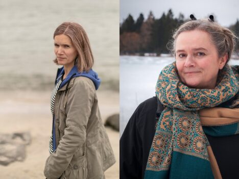 Porträttbilder av Marjun Syderbø Kjelnæs och Annika Luther