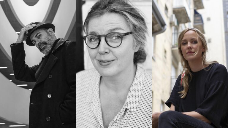 Porträtt av Kianoush Ramezani, Siri Dokken och Karin Z Sunvisson