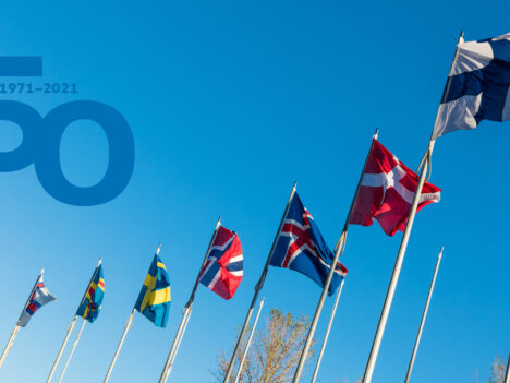 Nordiska Ministerrådets firar sitt 50-årsjubileum 2021.