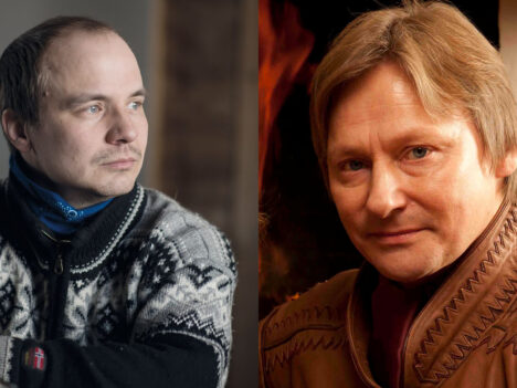 Porträtt av Aslak Paltto och Jan Ove Varsi
