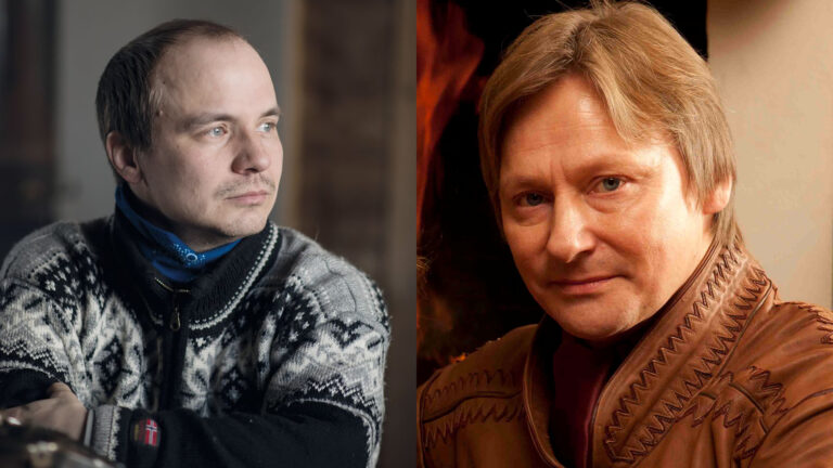Porträtt av Aslak Paltto och Jan Ove Varsi