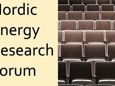 The Forum gathers Nordic stakeholders in the field of energy and climate research, as well as a stakeholders from the energy sector (research, analysis, industry and business). The winners of the Nordic Energy Challenge will also be presented and awarded during the Forum.