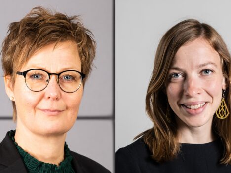 Porträtt av Annika Hambrudd och Li Andersson